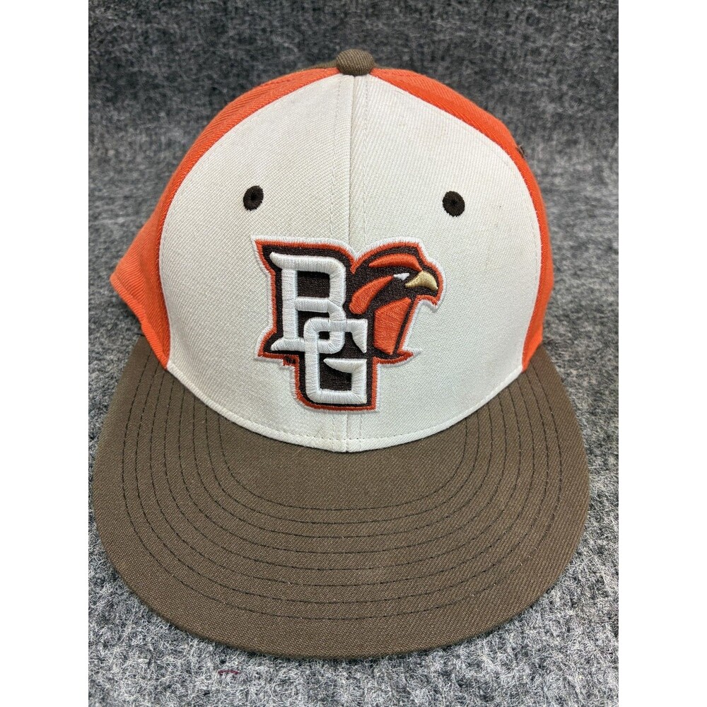 The Game PRO Bowling Green Falcons BG Logo Fitted Baseball Cap Hat Size 7 1/8